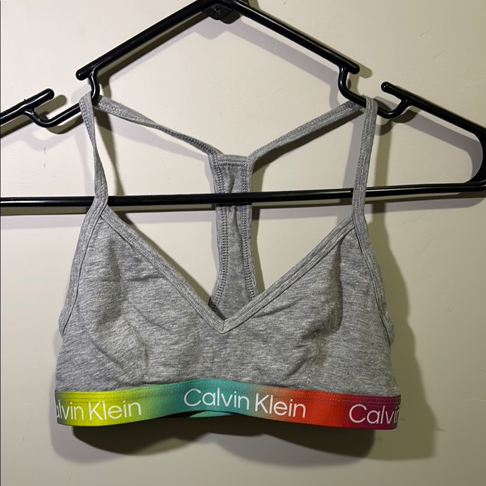 Calvin Klein Women's Gray Bralette